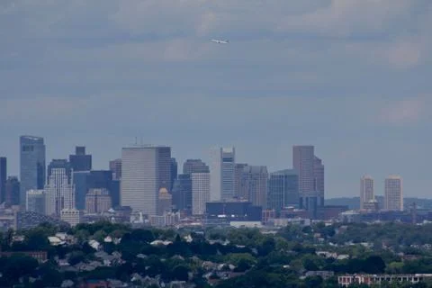 Boston Skyline 4 Stock Photos