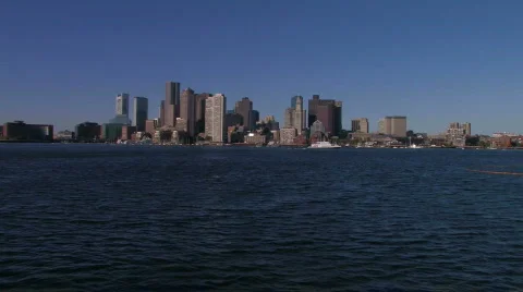 Boston Skyline Stock Footage 269774