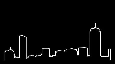 Boston Skyline Stock Footage 37619090