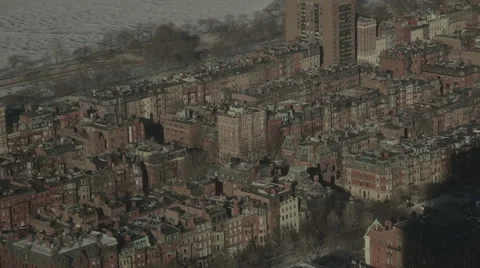 Boston Skyline Stock Footage 59762501