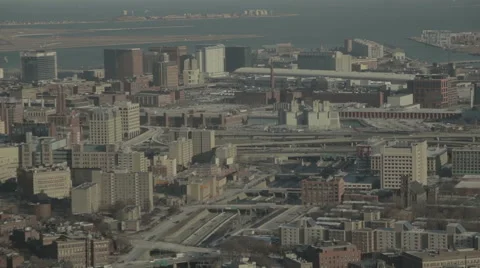 Boston Skyline Stock Footage 59762837