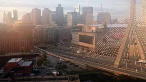 Boston Skyline 스톡 동영상 77886529