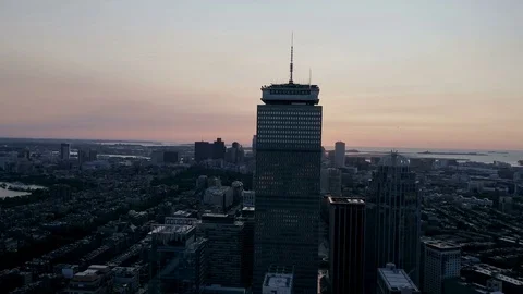 Boston Skyline 스톡 동영상 80135671