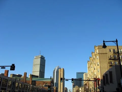Boston skyline Stock Photos