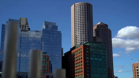 Boston Skyscrapers Stock Footage 117620115