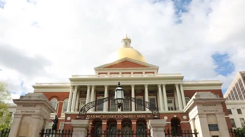 BOSTON STATEHOUSE Stock Footage 178610921