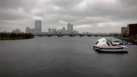 Boston storm time lapse 動画素材 171881924