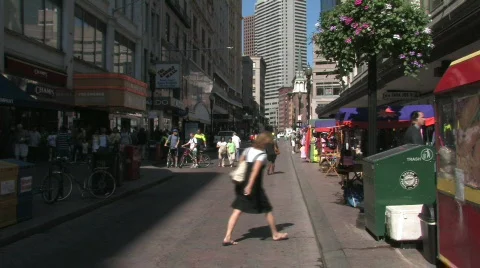 Boston Street Video stock 277009