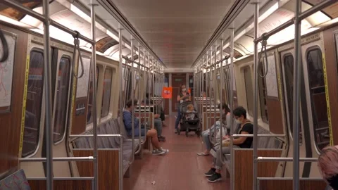 Boston T Train Stock Footage 135273105