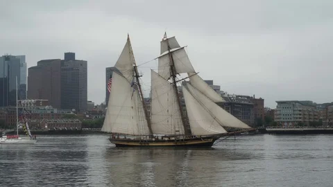 Boston Tall Ships 스톡 동영상 94499088