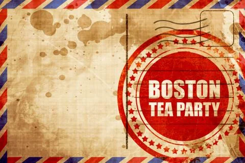Boston tea party Ilustración de archivo