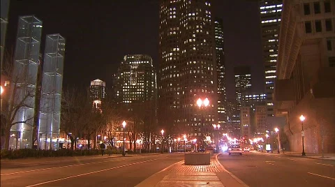 Boston Timelapse 動画素材 596442