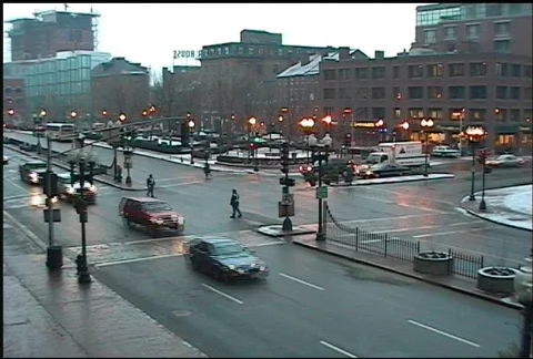 Boston Traffic 2 Stockbeeldmateriaal 83032