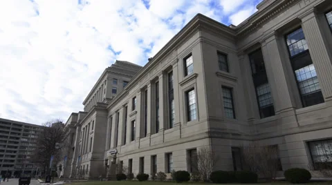 Boston Wide-Angle Building Timelapse Stock Footage 37682946