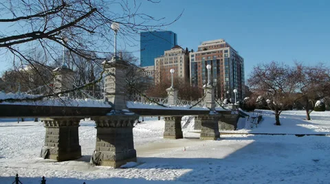 Boston in Winter 動画素材 33826457