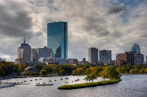Boston's Back Bay Stock Photos