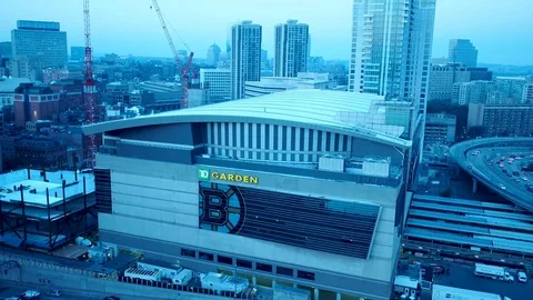 Boston's TD Garden 스톡 동영상 81713288