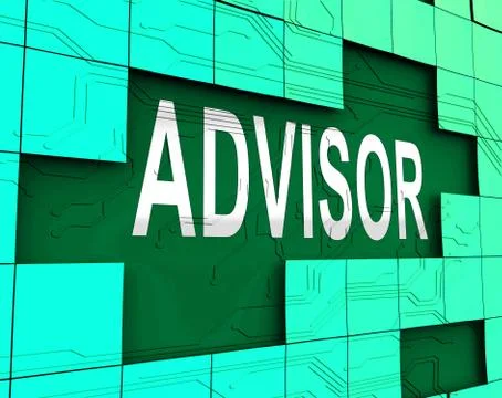 Bot Advisor Chatbot Assistance Help 3d Rendering Stock Illustration