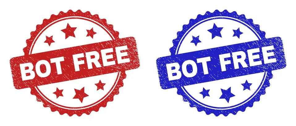 BOT FREE Rosette Stamps Using Distress Surface Stockillustratie