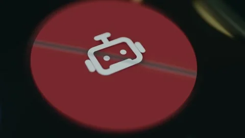 Bot icon representing AI assistants Stock Footage 334935425