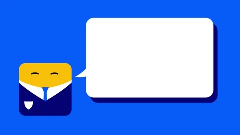 Bot Speech Bubble Stock Footage 335633471
