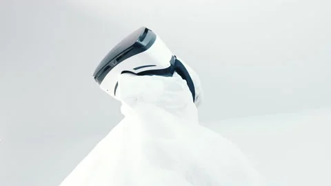 Bot testing vr googles technology innovation Stock Footage 160334834