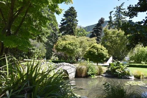 Botanic gardens Stockfoto's