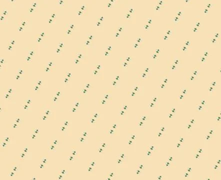 Botanical contour pattern outline tile texture in warm sand, ochre, raw umber, e Stock Illustration