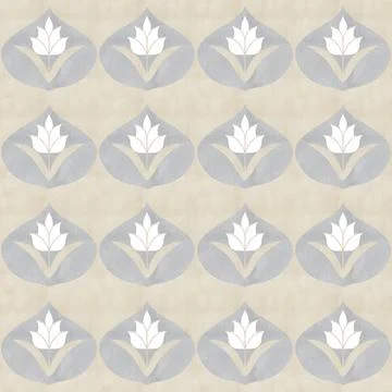 Botanical Floral Pattern Stock Illustration