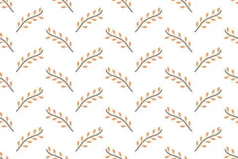 Botanical floral seamless pattern. Vector flower repeat textile Stock Illustration