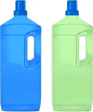 Botella de plastico 1500 3 Stock Illustration