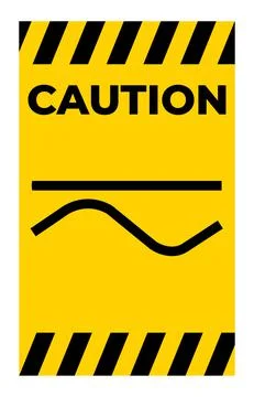 Both Direct And Alternating Current Symbol Sign Isolate On White Background,V Stock Illustration