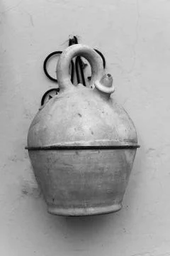 Botijo on the wall Stock Photos