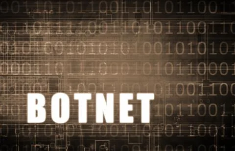 Botnet Stockillustratie