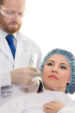 Botox Injection Stock Photos