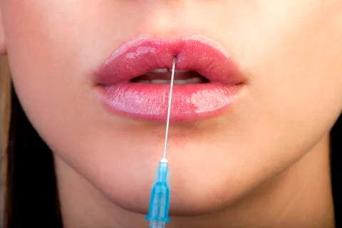 Botox injection Stock Photos