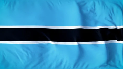 BOTSWANA COUNTRY FLAG Stock Footage 282302965