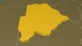 Botswana extruded. Solids. 4k or 4k+ Resolution