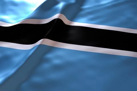 Botswana flag background 스톡 일러스트
