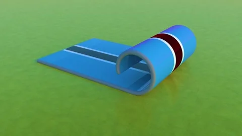 Botswana Flag Video stock 255798521