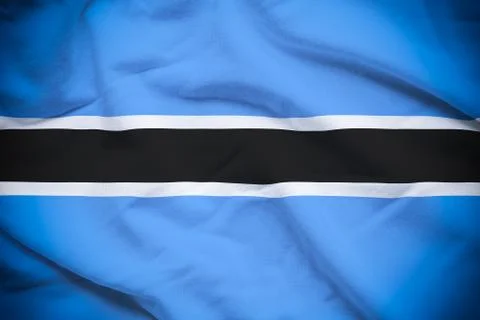 Botswana Flag Stock Photos