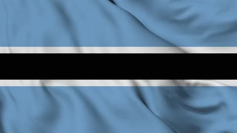 Botswana flag seamless closeup waving animation Stock Footage 168168492