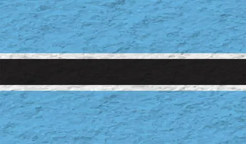 Botswana grunge flag. Vector illustration. 스톡 일러스트