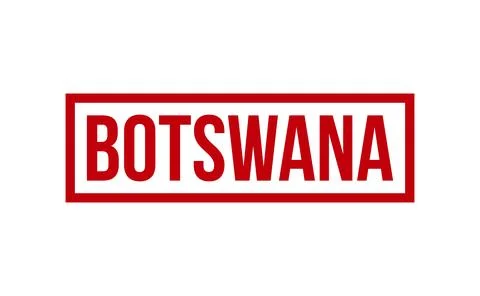 Botswana Rubber Stamp Seal Vector Stock Illustration