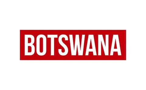 Botswana Rubber Stamp Seal Vector Stock Illustration