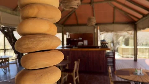 Botswana Safari Lodge Stock Footage 278276098