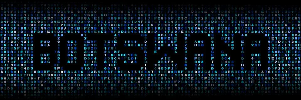 Botswana text on hex code illustration Stock-Illustration