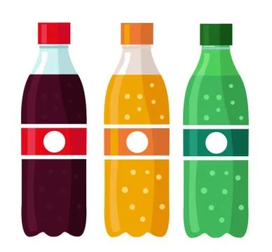 Bottel of refreshment vector illustration Stock Illustration