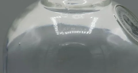 Bottle of Absolut Vodka - Rotating - Logo Stock Footage 138406677