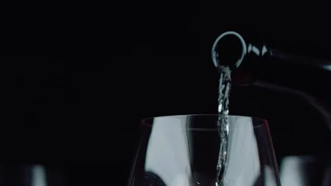 Bottle of alcohol Stock Footage 99195695